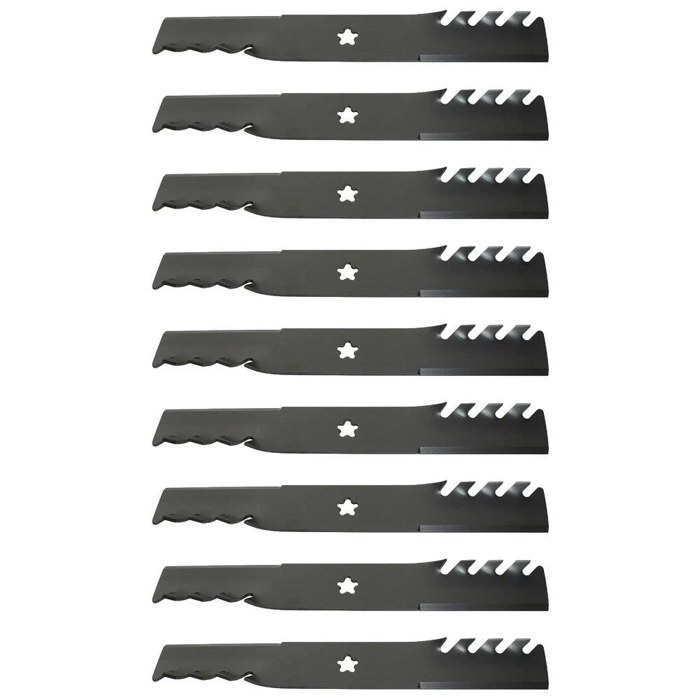 9X Toothed Mulching Blade for Poulan (Replaces 532187254)