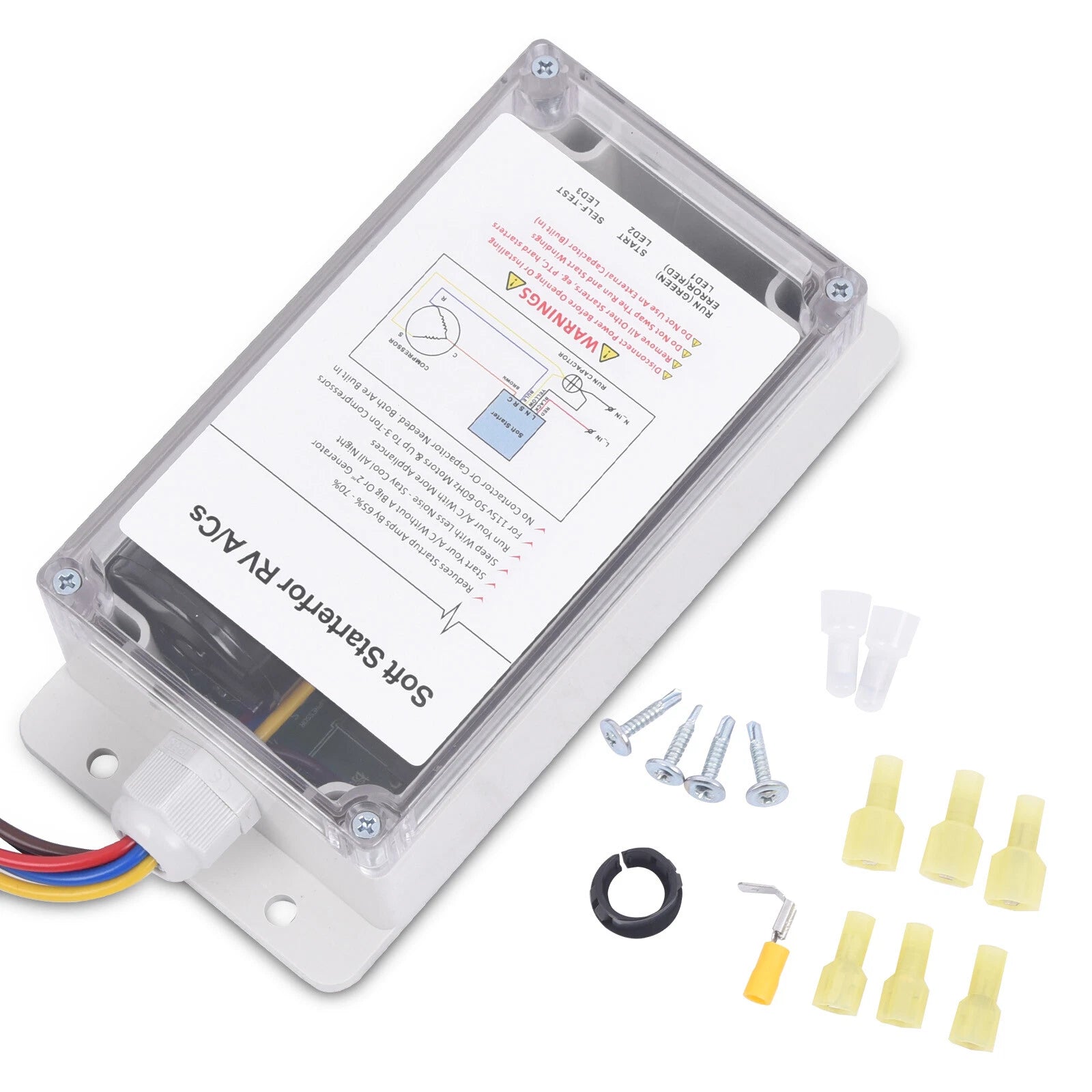 Soft Start Kit for RV Air Conditioner (Fits Various Models)