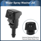 Windshield Washer Nozzle Set with Gasket for Subaru (No. 86636FG051)