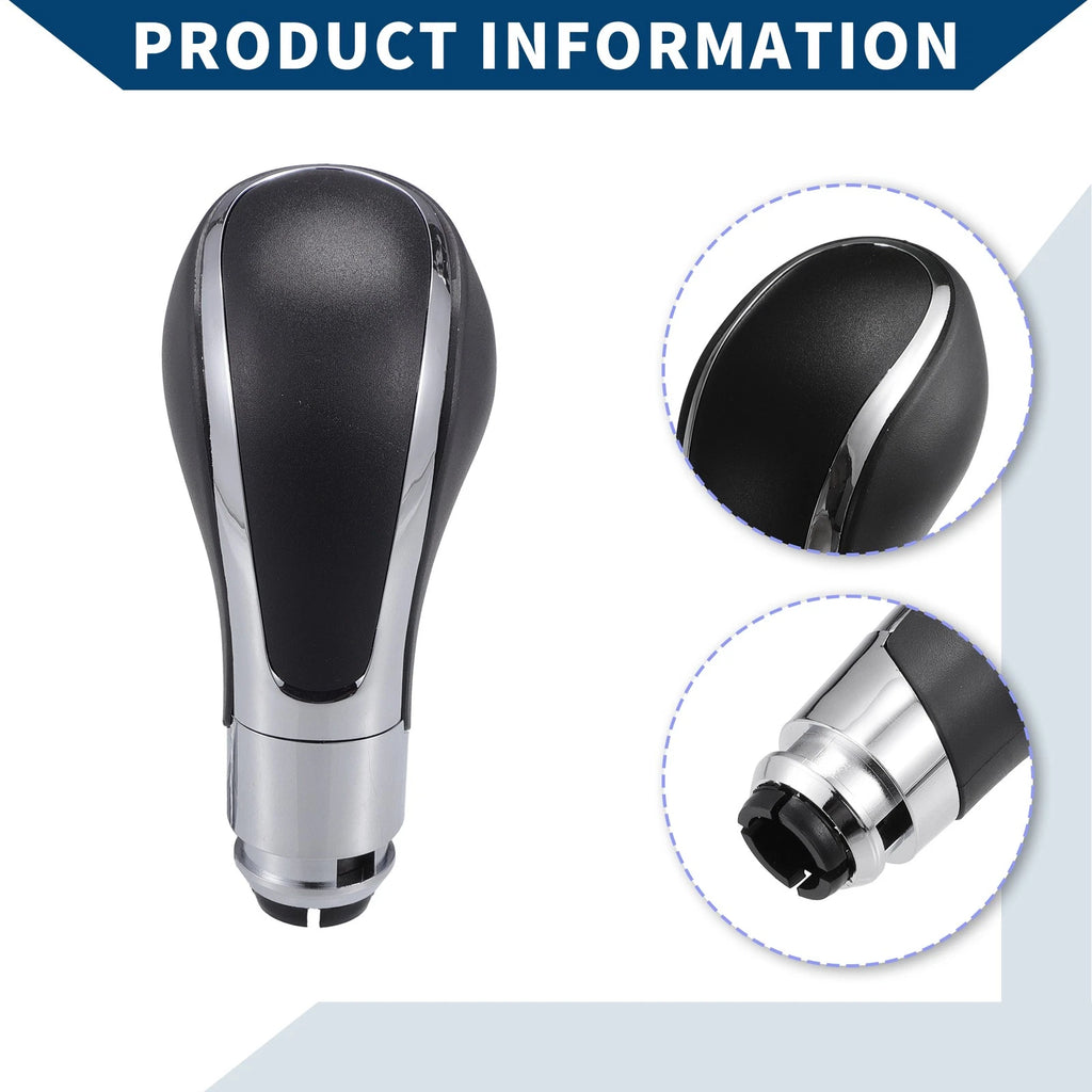 Automatic Gear Shifter Knob for Buick Regal (2011–2017) Black Plastic