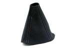 Manual Shift Boot for Toyota Supra (1993–1998) Gray Stitch Leather Synthetic