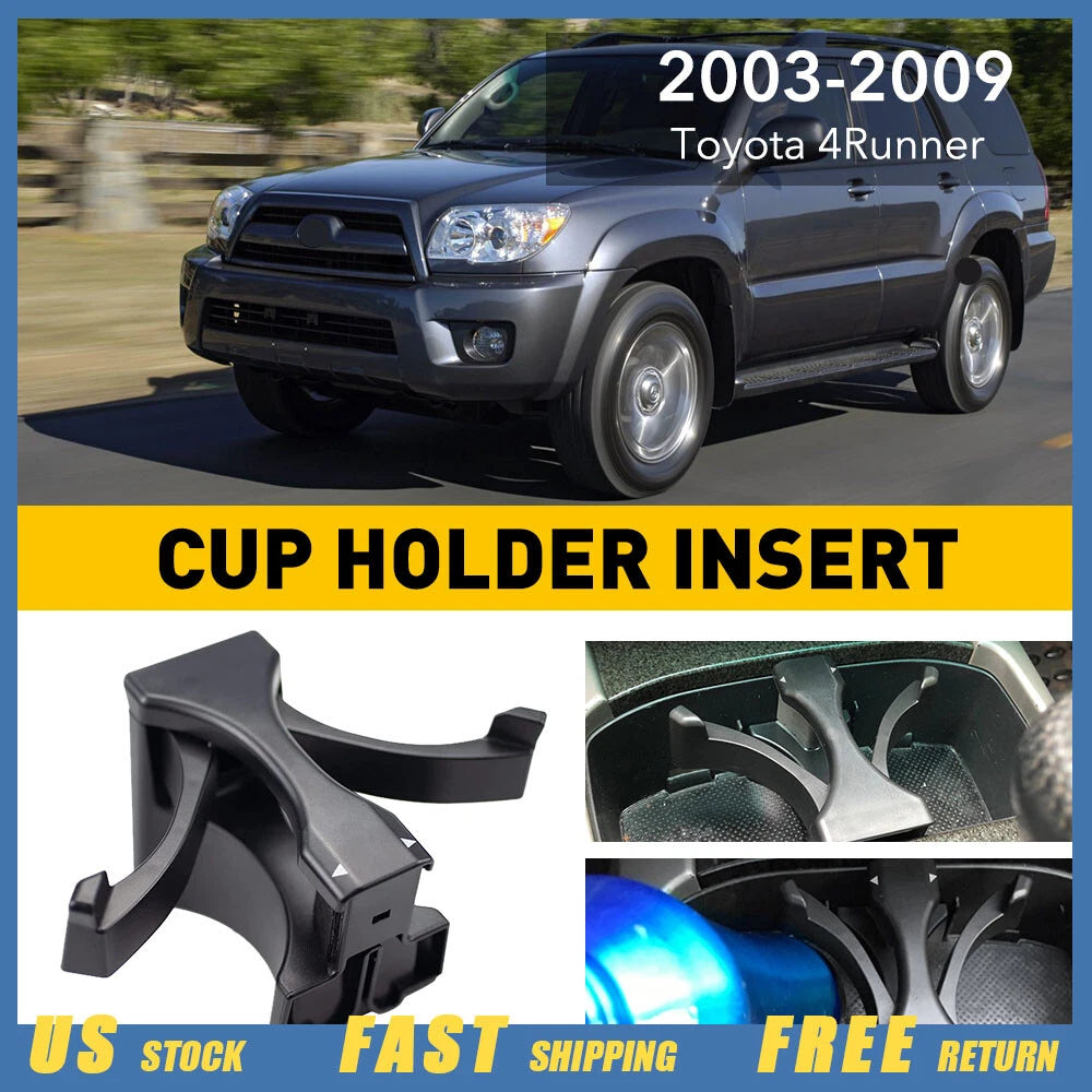 Cup Holder Insert Divider for Toyota 4Runner (2003–2009)