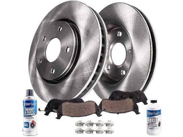 Front Brake Pad and Rotor Kit for Mazda CX-30 (2020–2023) KQ253QS
