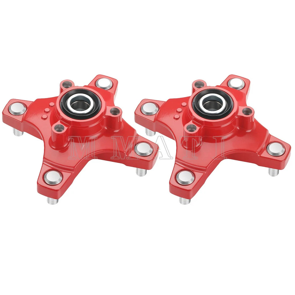 2X Front Wheel Hub for Honda Sportrax 250 400 (2001–2009) TRX250EX TRX400EX TRX250X TRX400X