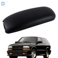 Center Console Lid Cover for Chevy Blazer (1998–2004) Black Leather