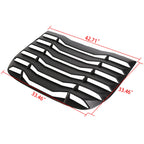 Rear Window Louver Sun Shade Vent for Nissan 370Z (2009-2020)
