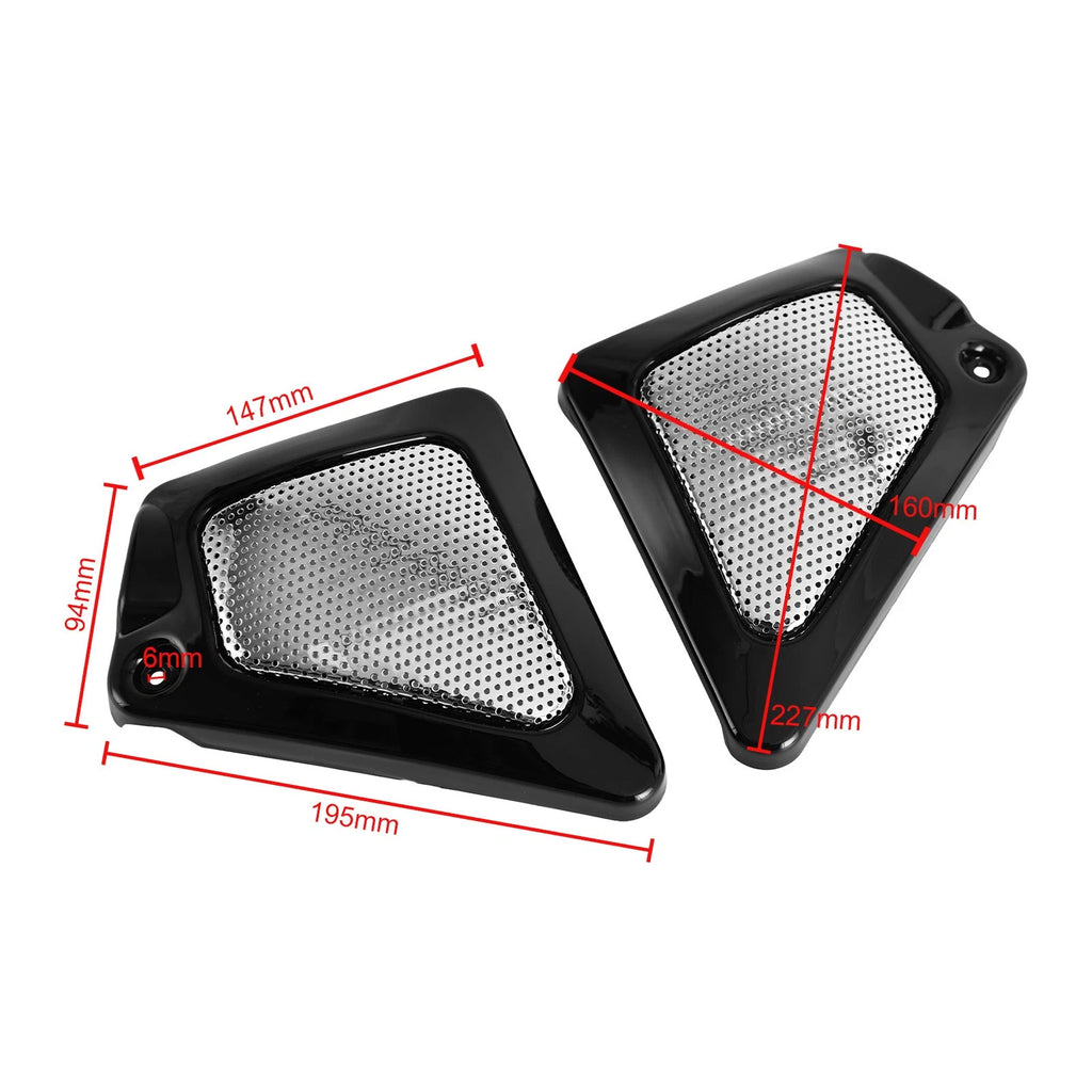 Airbox Frame Neck Side Cover for V-Rod VRSCA (2002–2007) Black