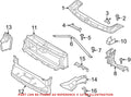 Genuine OEM Brake Air Duct for BMW (2010–2017) 51747255417