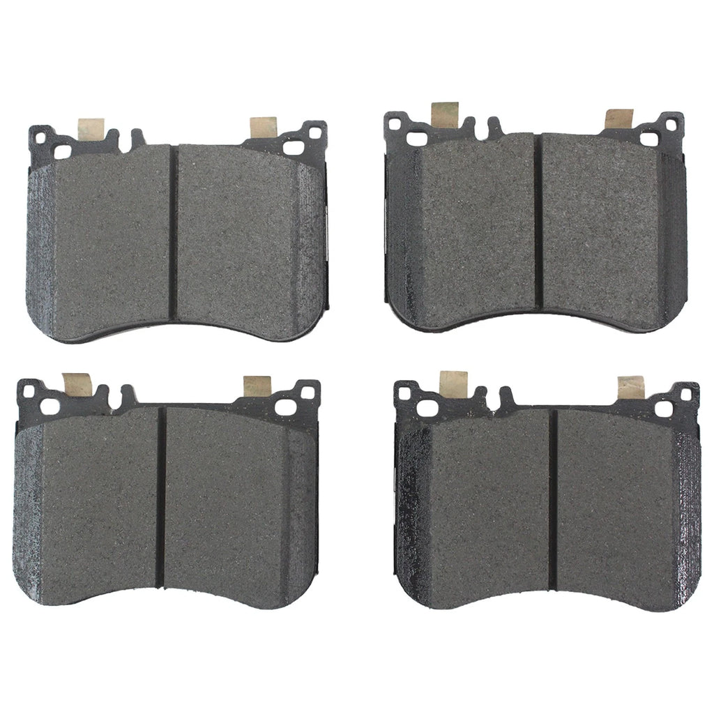 Set of 4 Hella Front Low-Metallic Disc Brake Pads for MB C257 W213 C238 W222