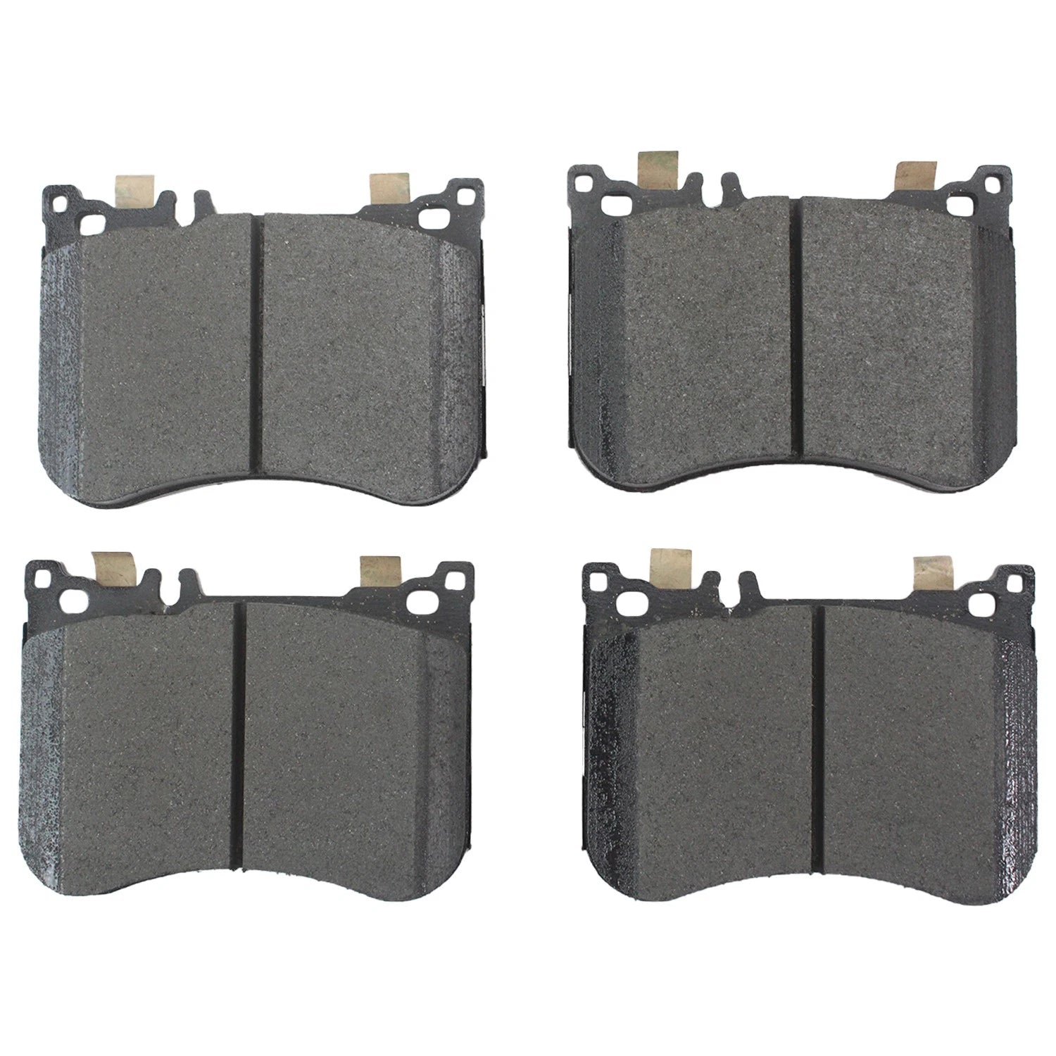 Set of 4 Hella Front Low-Metallic Disc Brake Pads for MB C257 W213 C238 W222