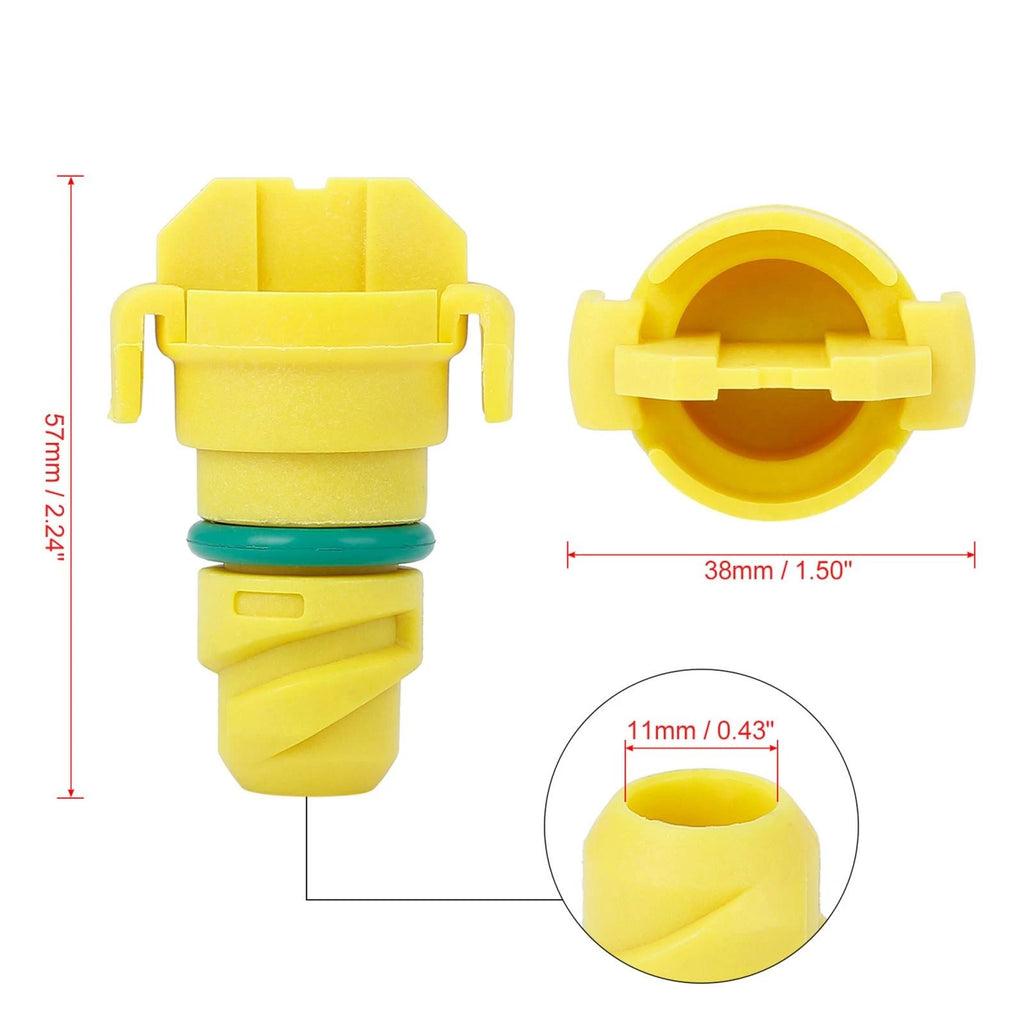 2X ABS Engine Oil Drain Plug for Ford F150 (2015–2018) KX6Z6730B