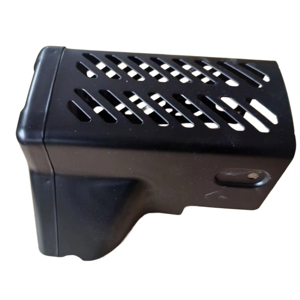 EX20 Black Muffler Cover for Lawn Mower (Compatible with Standard Sizes)