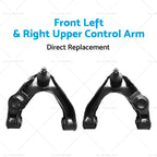 Set of 2 Upper Control Arms for Nissan Navara D22 (2001–2015)