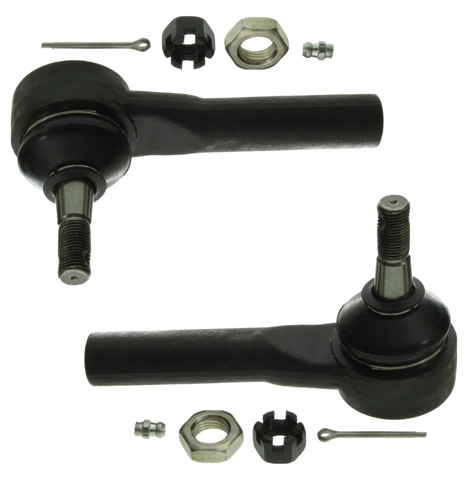 Set of 2 Outer Moog Steering Tie Rod Ends for Chrysler Pacifica Dodge Caravan (2017–2023)