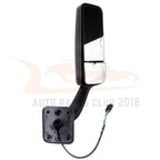 Passenger Side Power Black Mirror for Freightliner Cascadia (2008-2016)