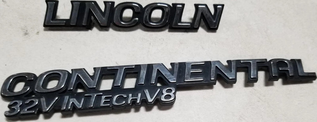 Trunk Emblem for Lincoln Continental (1995–1997) 32V InTech V8