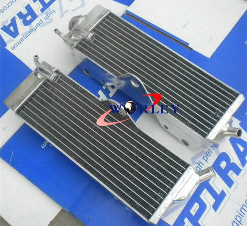 Aluminum Radiator + RED Hose for HONDA CR500 CR500R (1985-1988)