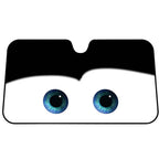 Cute Eye Folding Sun Shade Windshield Cover for Car (Universal Fit)