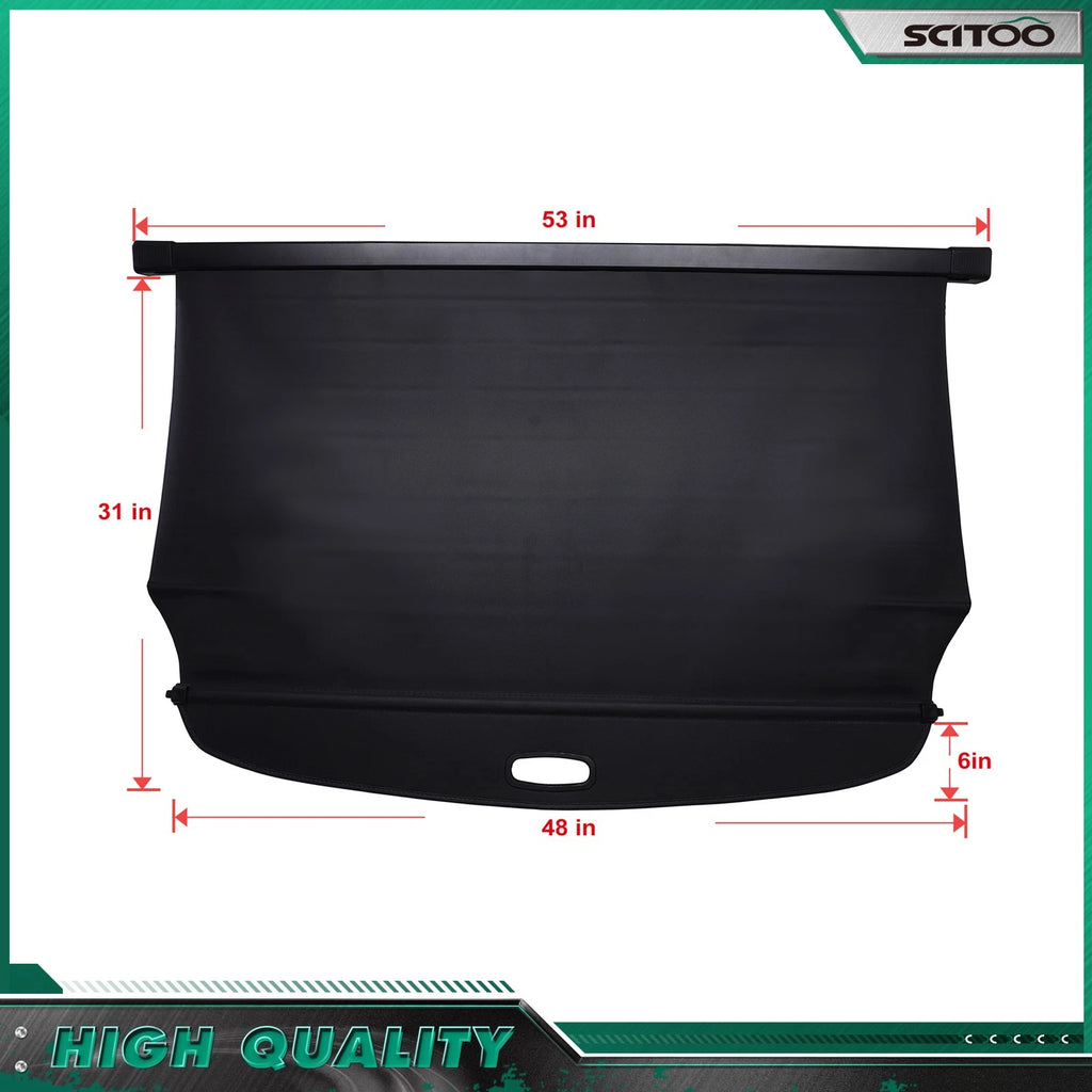 Tonneau Privacy Shield Cargo Cover for Kia Sportage (2017–2022)