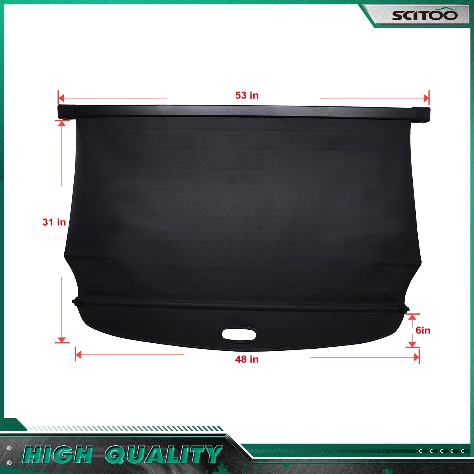 Tonneau Privacy Shield Cargo Cover for Kia Sportage (2017–2022)