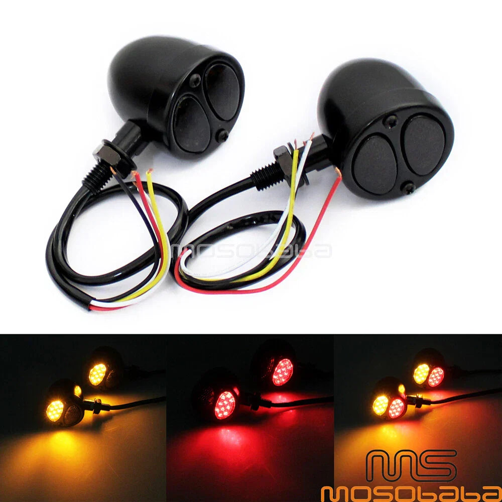 LED Integrated Light Turn Signal Brake Running Light for Harley Dyna (2006-2023)