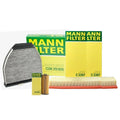 2X Mann Oil Air Carbon Cabin Filter Service Kit for C190 W212 W218 R231 Turbo