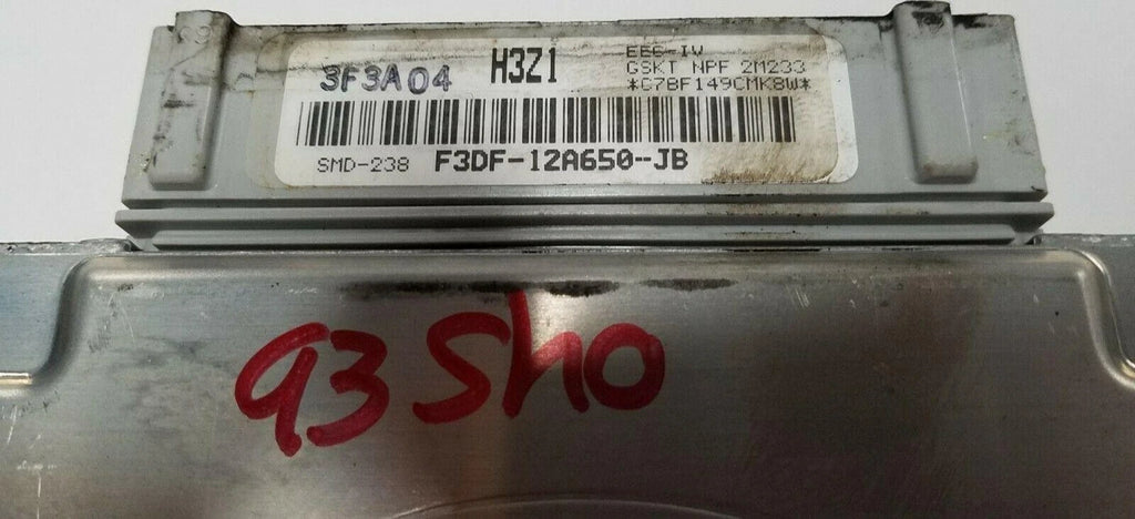 EEC-IV for Ford Taurus SHO (1993) F3DF-12A650-JB H3Z1 Auto Transmission