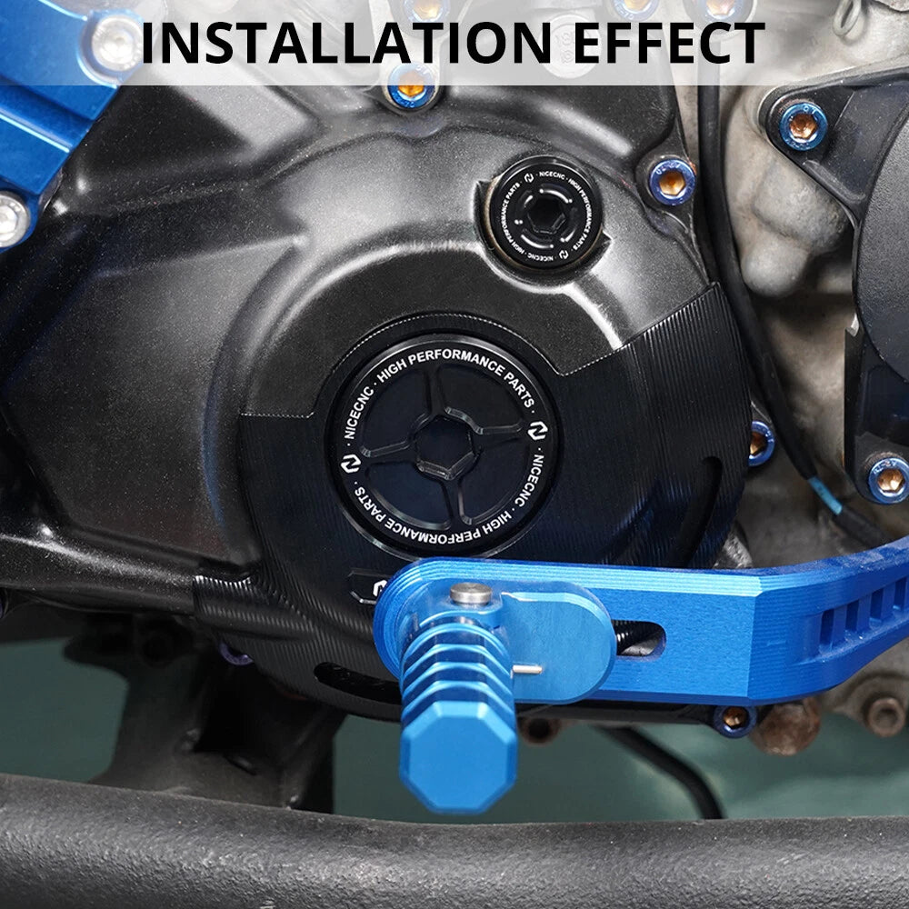 Aluminum Crankcase Cover & Engine Timing Plug Kit for Yamaha YFZ450R (2009–2025)