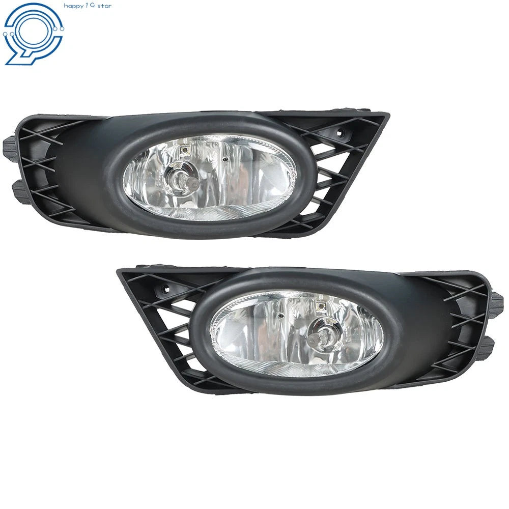 Fog Lights for Honda Civic Sedan (2009-2011) Clear Lens