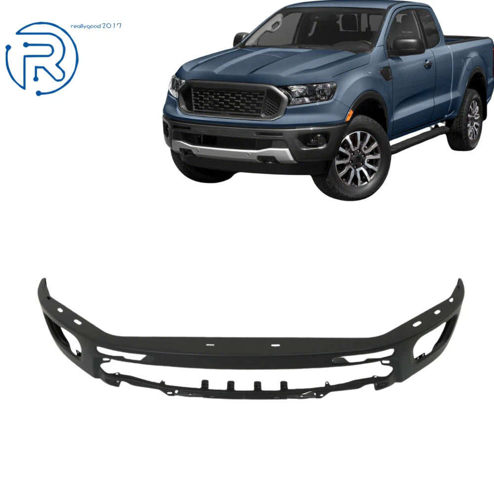 Front Bumper Matte Black for Ford Ranger (2019–2023)