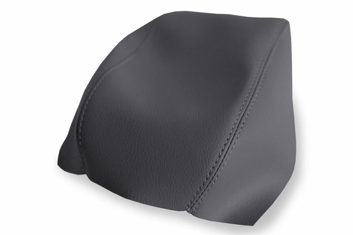 Leather Console Lid Armrest Cover for Suzuki Reno (2008) - Gray