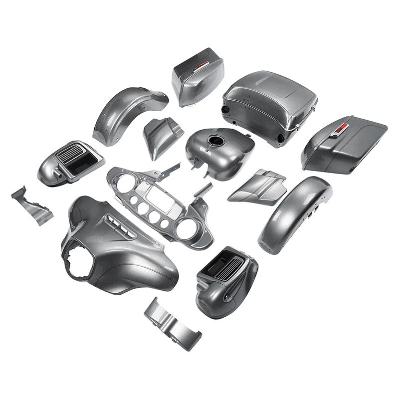 Fairing Bodywork for Harley Ultra Limited Electra Glide (2014–2023) 15 Billet Silver