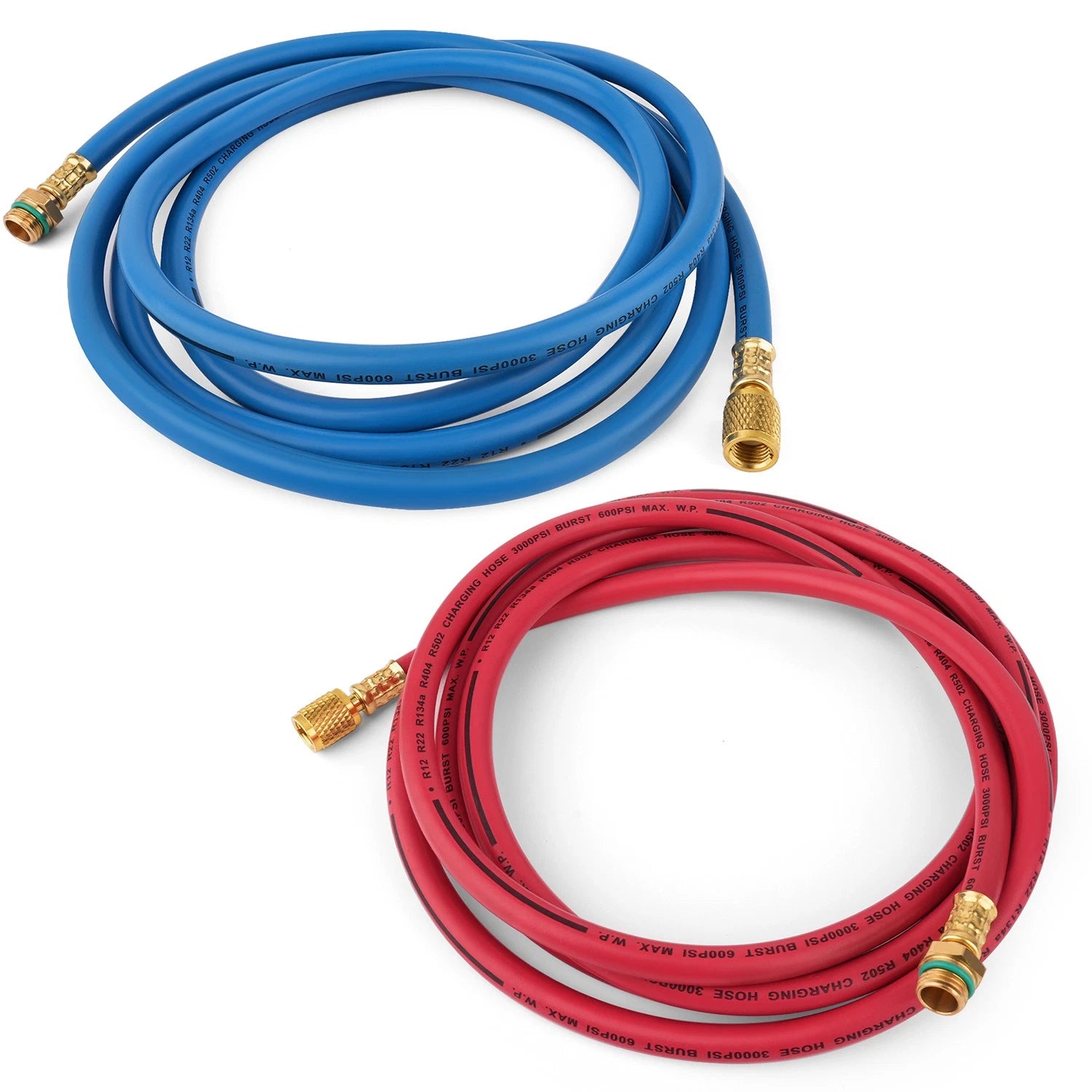 Set of 2 R-134a Enviro-Guard Hoses for Replacement 34722, 34788, 34288