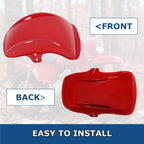 Front Fender Plastics Mud Flap Guard Kit for Honda ATC70 (1978–1985)