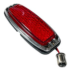 Flush Mount LED Tail Lights Pair with Chrome Bezels for 1941–1948 Chevy Cars
