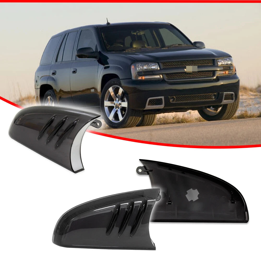Set of 2 Front Side Mirror Signal Lights Lens for Chevrolet Trailblazer GMC Envoy