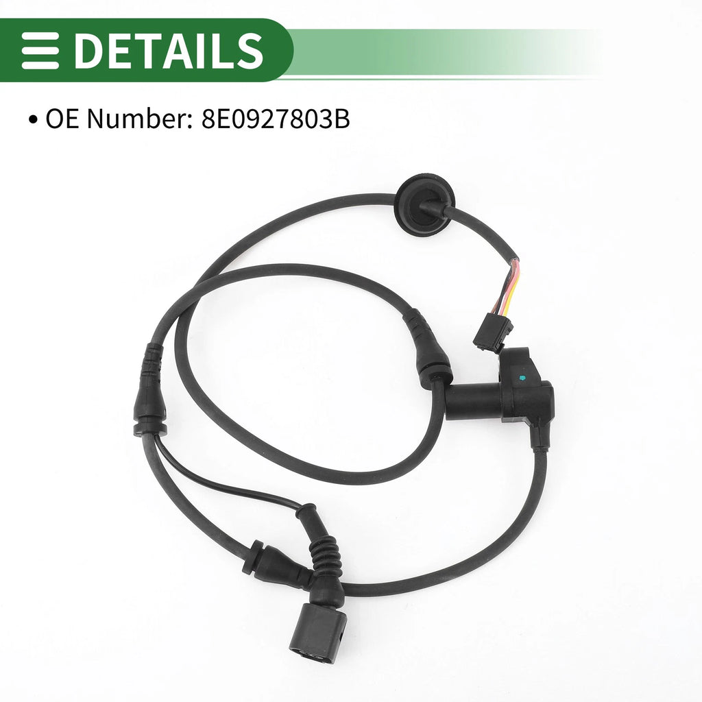 ABS Wheel Speed Sensor No. 8E0927803B for Audi A4 / A4 Quattro (2004–2008)