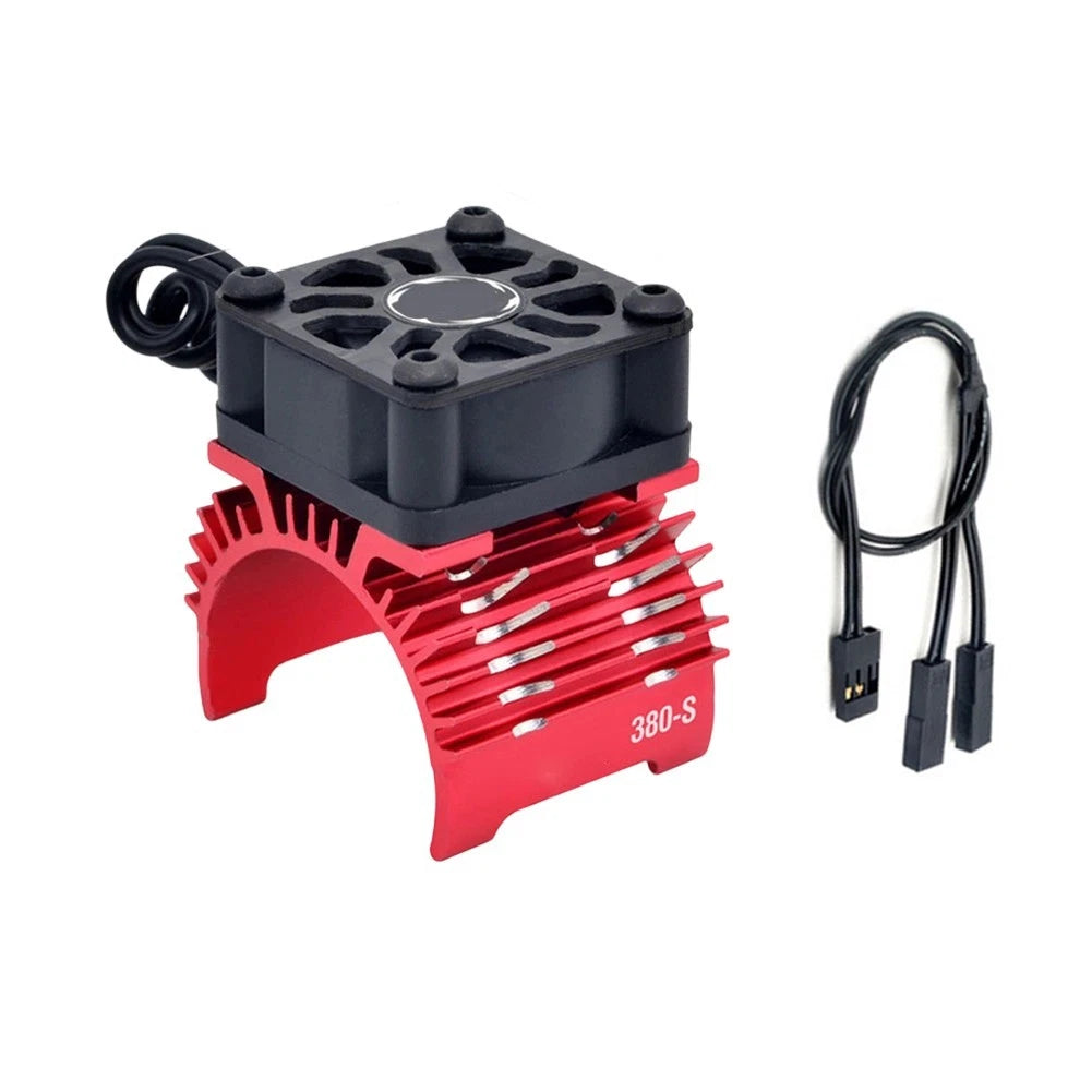 Dual Fan Motor Cooler 28/29/36mm for 1/12 1/10 1/8 1/5 Scale RC Models