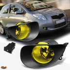Amber Lens Fog Lights with Switch for Toyota Yaris Hatchback (2006–2008)