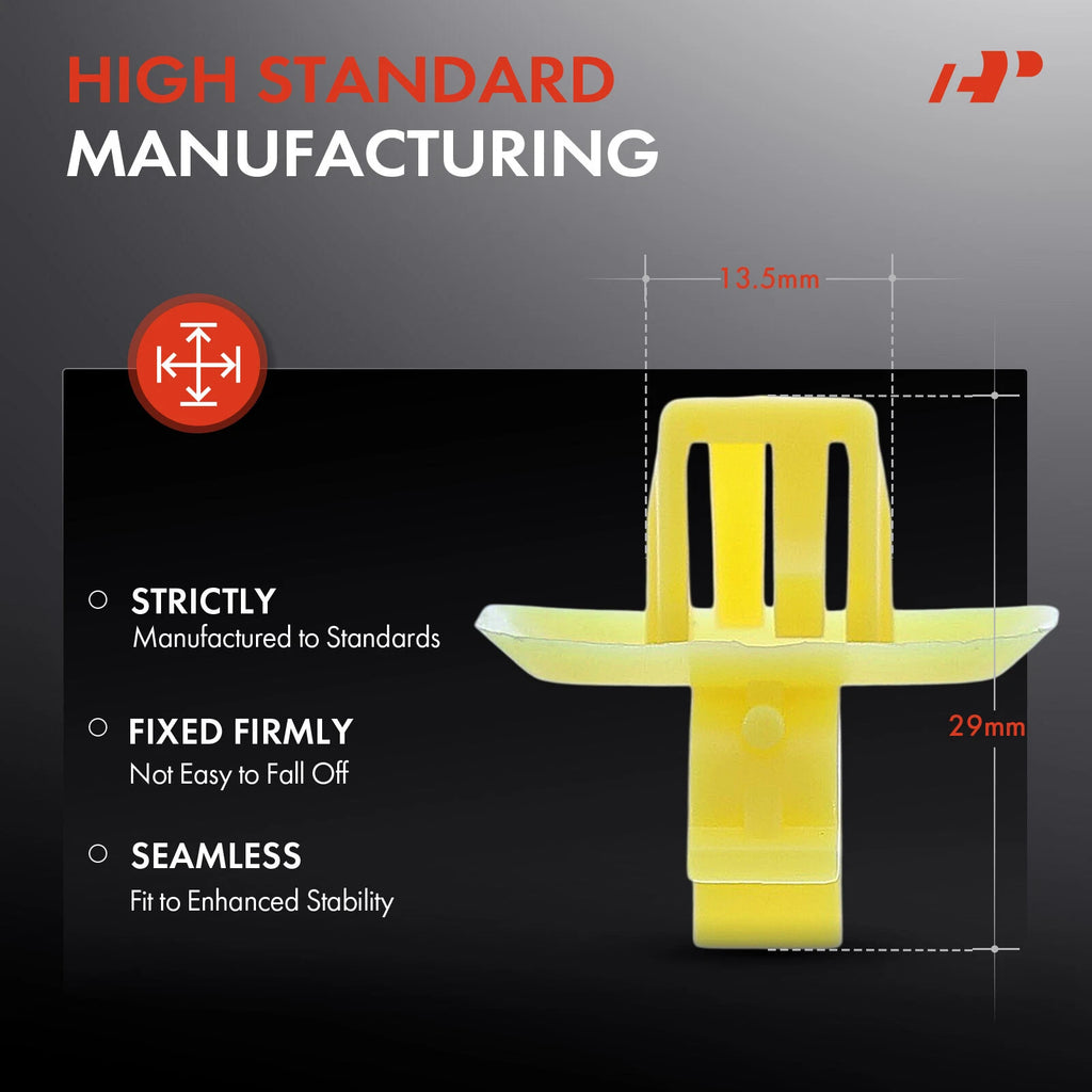 20Pcs Nylon Hood Support Prop Rod Clips for Jeep