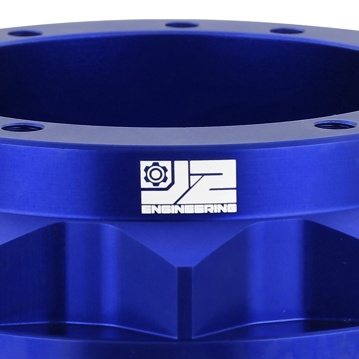 6-Bolt Hub Adapter for Ford Fairlane Mustang (1965–1969) Blue Aluminum