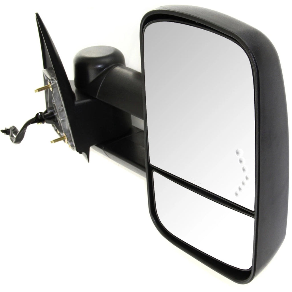 Set of 2 Tow Mirrors for Silverado GMC Sierra (2003–2007) Power Heated LED