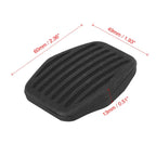 Rubber Brake Footrest Pedal Pad for Ford Focus MK2 (2005–2011)
