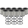 Set of 9 Engine Oil Filters for Ford Mazda Mercury L4 (Wix XP)