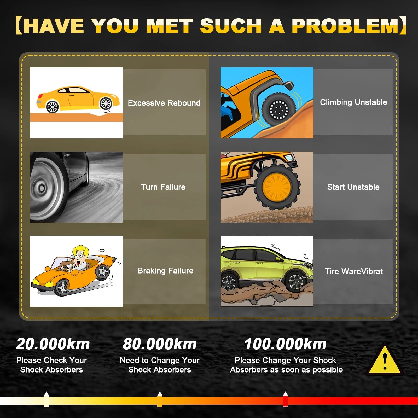 Set of 4 Complete Struts with Coil Springs for Toyota Prius (2004–2009)