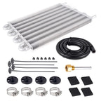 8 Row Aluminum Transmission Oil Cooler for Auto-Manual Radiator