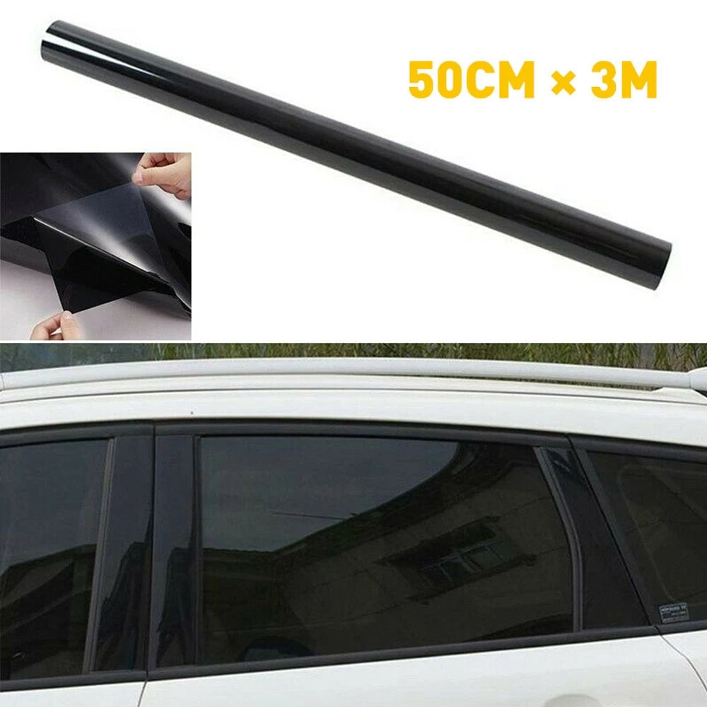 Light Smoke Black Tint Film for Headlights Tail Lights (1/300 x 50cm)