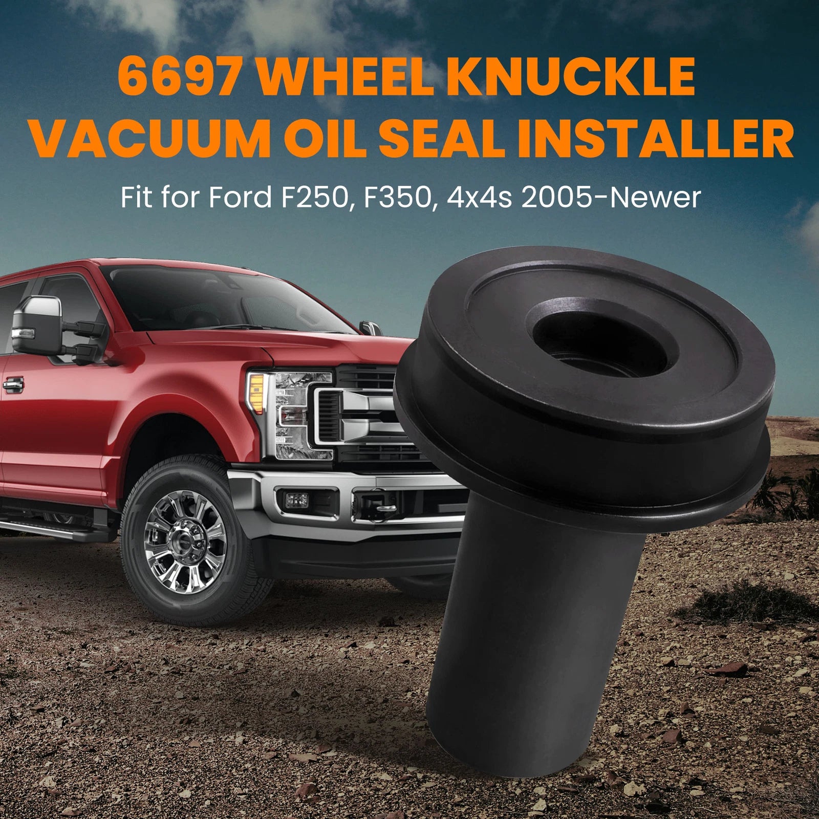 Axle Shaft Seal Installer Tool for Ford F-250 F-350 (2005-Newer) 6697