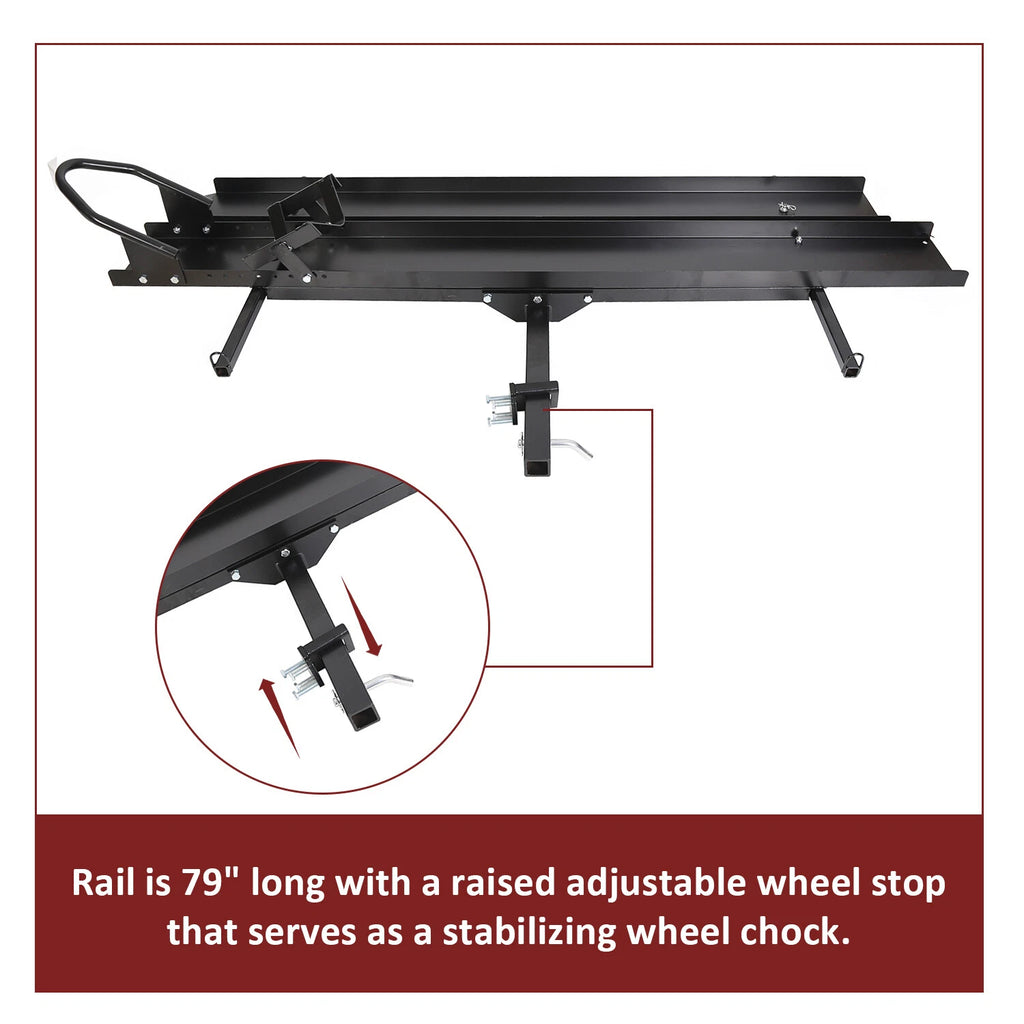 Heavy Duty Motorcycle Carrier for Dirt Bike (600 lbs Capacity)