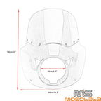 11" Windshield & 5.75" Headlight for Harley FXLRS 114/117 (2020-2023)